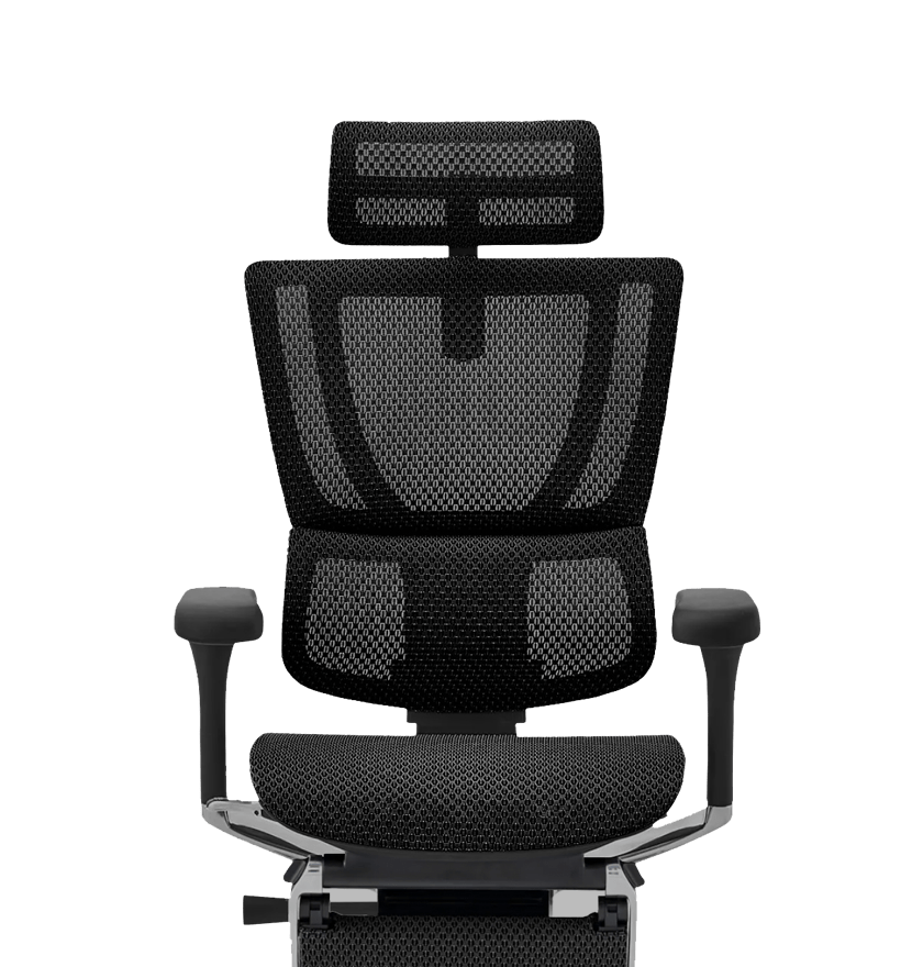 エルゴヒューマンフィット オットマン内蔵型タイプBLACK エルゴヒューマン Ergohuman FIT2 Lite フィット2ライト