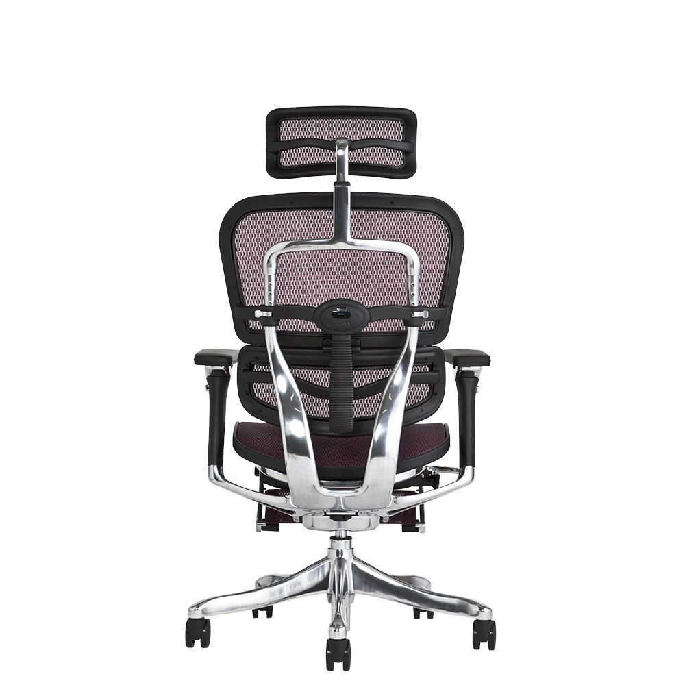 エルゴヒューマン プロ オットマン内蔵型 ヘッドレスト有り　ブラック Ergohuman エルゴヒューマンプロオットマン内蔵型 エルゴヒューマン