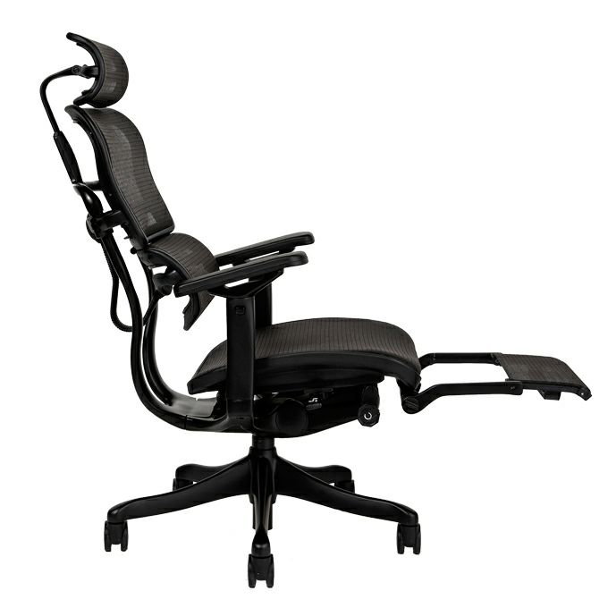 エルゴヒューマン ブラックエディション / オットマン内蔵型【メーカー 