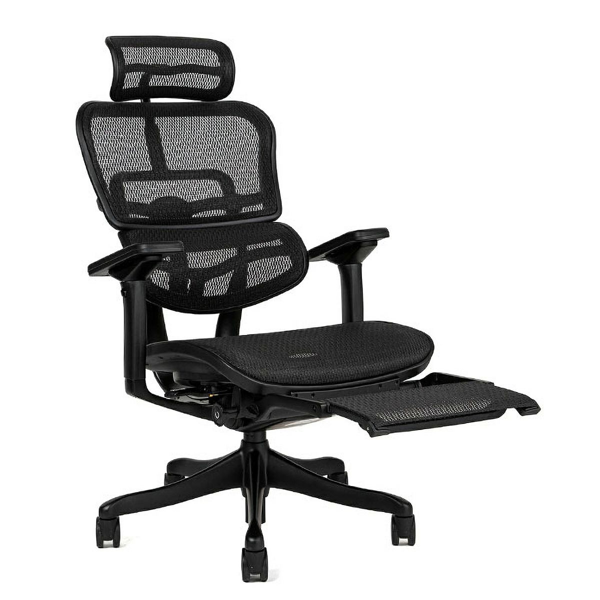 エルゴヒューマン ブラックエディション / オットマン内蔵型【メーカー 